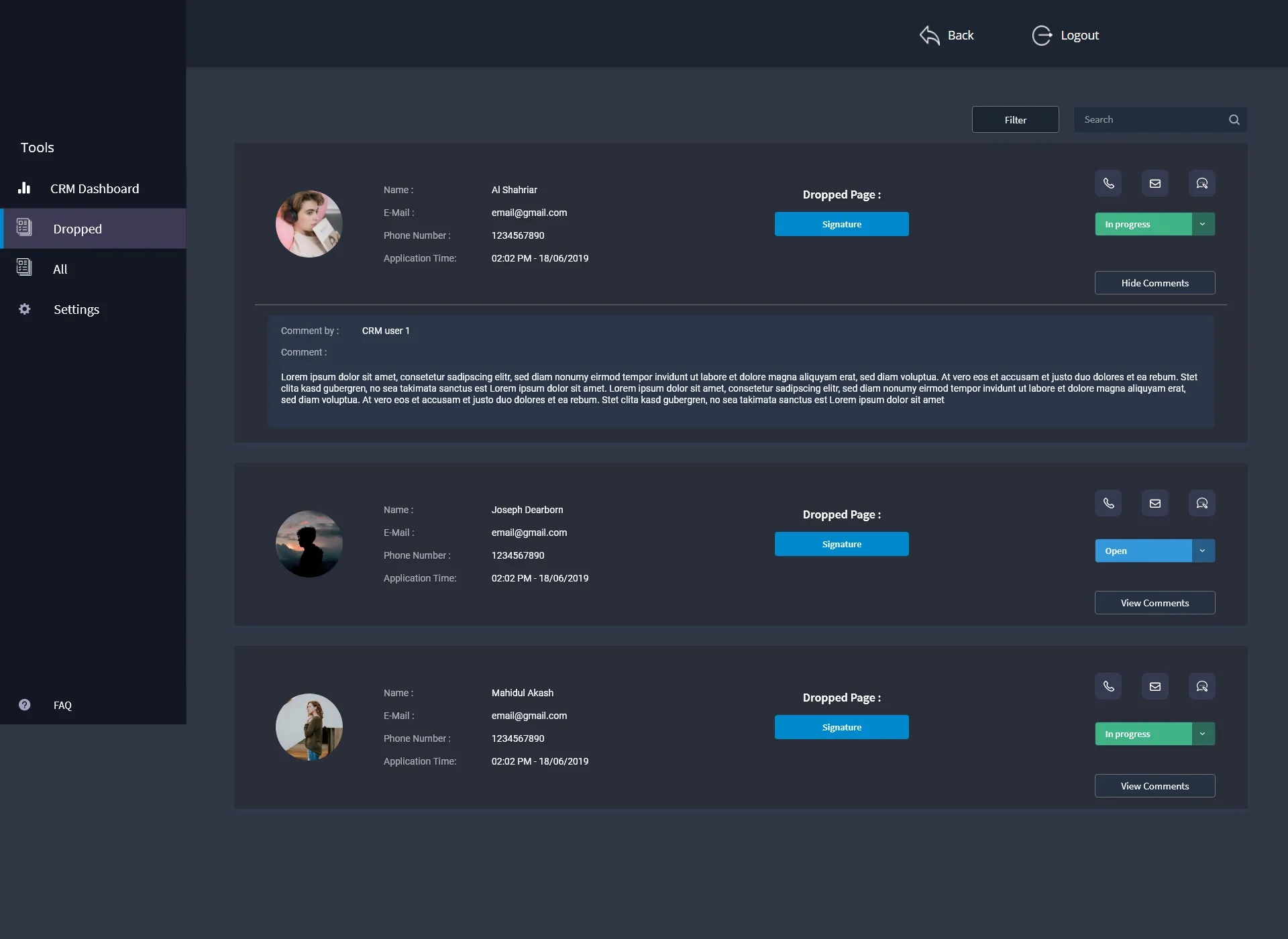 Signzy Application Breakdown